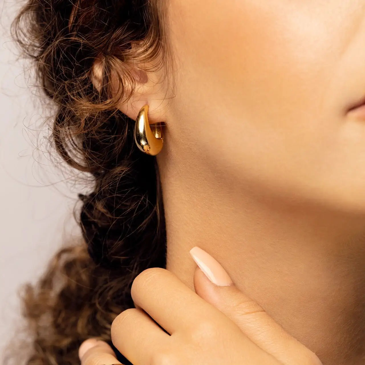 Pendientes Gota Dorada