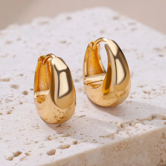 Pendientes Gota Dorada