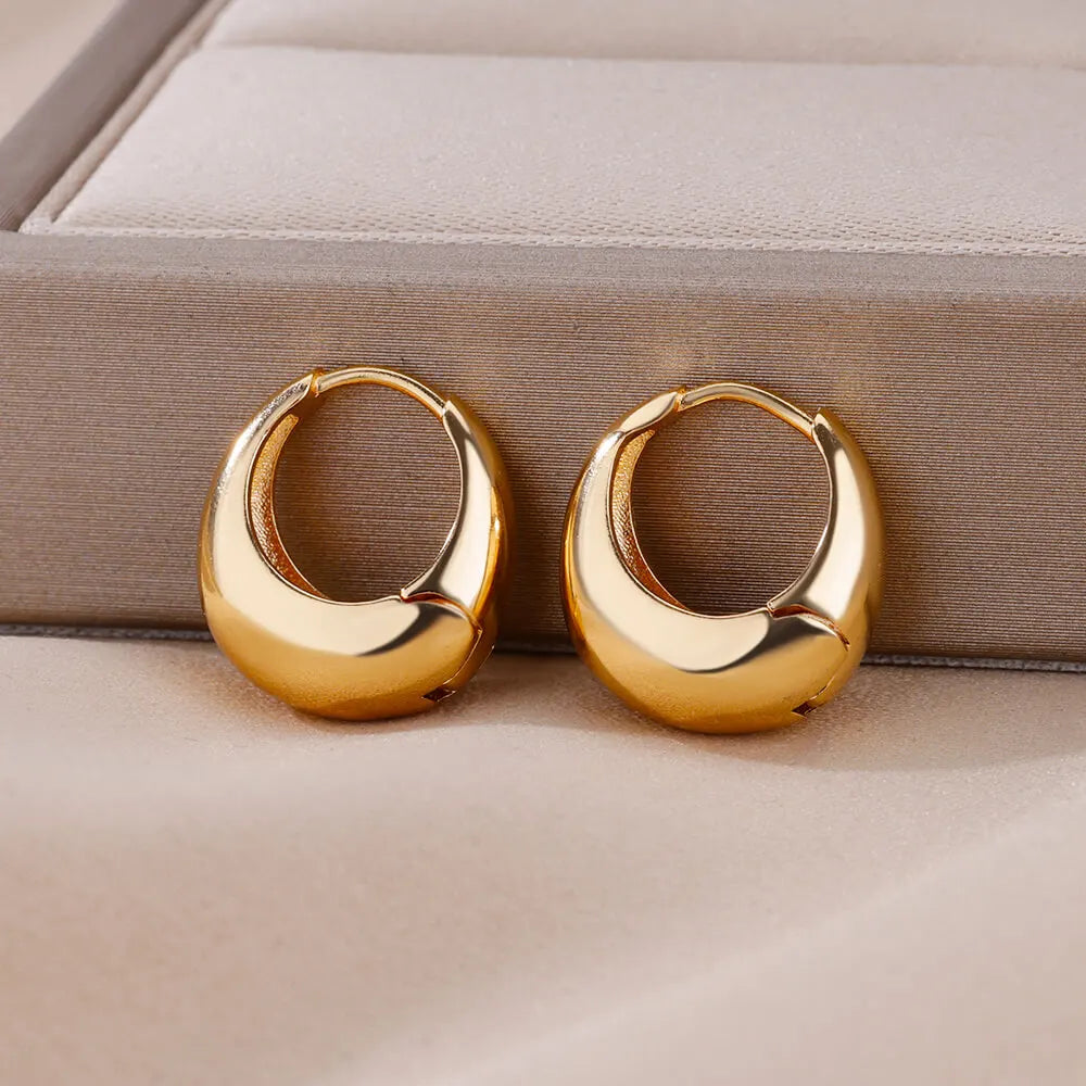 Pendientes Gota Dorada